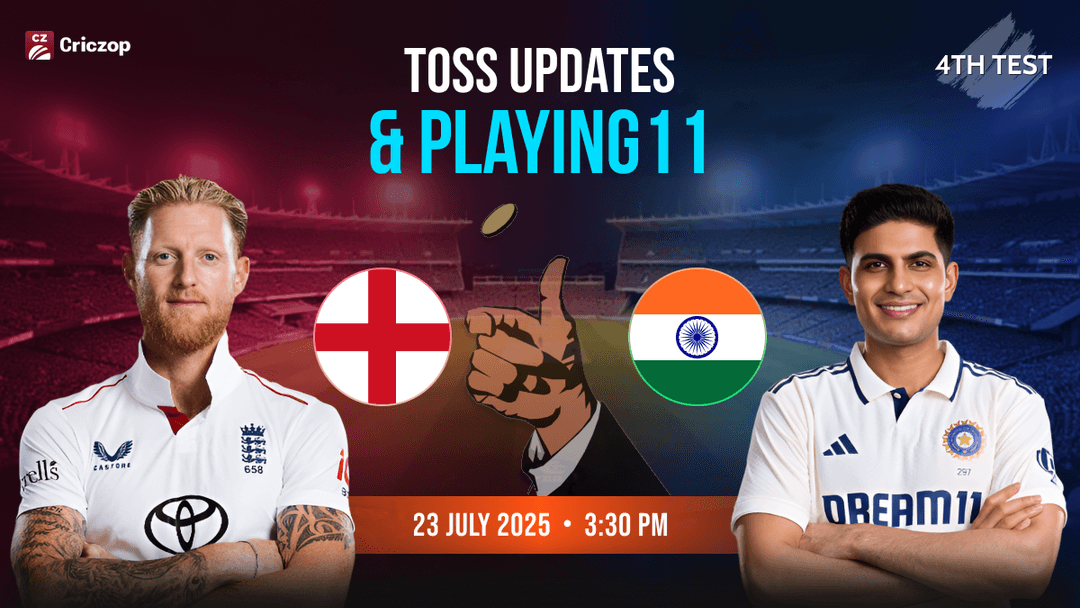 England vs India 4th Test Toss Report 