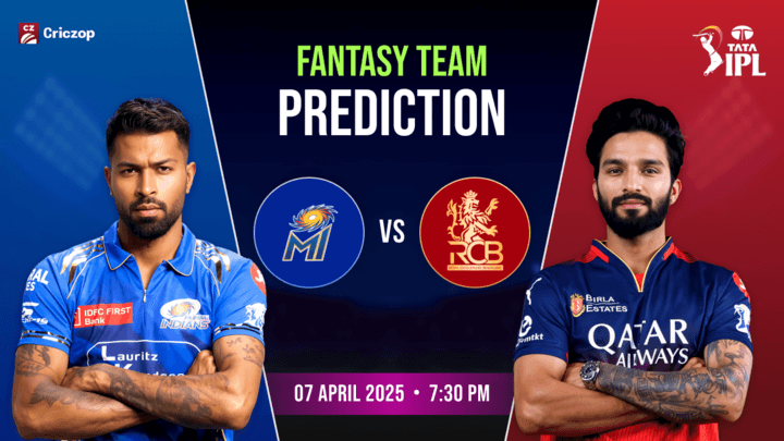 MI vs RCB Dream11 Prediction